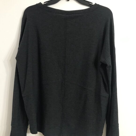 Calia Women's Lustralux Oversized Long Sleeve in Tap Shoe Heather size S NWT - Picture 2 of 4